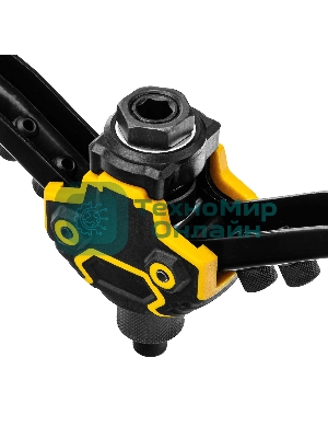 Заклепочник двуручный Denzel заклепки 2,4-3,2-4,0-4,8-6,4 мм