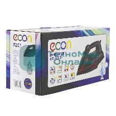 Утюг ECON ECO-BI2405 черный/красный, 2400 Вт, 40 г/мин, 140 г/мин, 210 мл