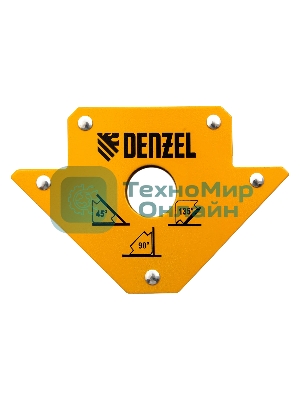 Фиксатор магнитный для сварочных работ Denzel усилие 50 LB