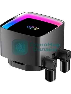 Система охлаждения Water Cooling System PCCooler DE360 MAX BK (300W, 360мм, Black, ARGB Pump, Fans: 3x120мм, 66CFM, 34.3dBA, 2200RPM/Pump height 54мм, 15dBA, 2600RPM, Rad thickness 27мм/S: 1851, 1700, 1200, 115X, AM5, AM4, AM3)