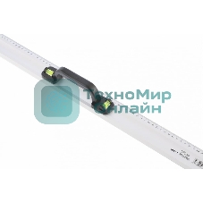 Линейка-уровень Matrix, 1000 мм, металлическая, пластмассовая ручка 2 глазка