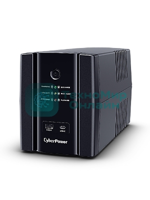 Источник бесперебойного питания CyberPower UT1500EG Line-Interactive 1500VA/900W USB/RJ11/45/USB charger A/C