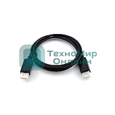Кабель V1.2 ver1.2 DisplayPort (m) DisplayPort (m) 2м черный