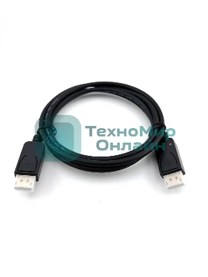Кабель V1.2 ver1.2 DisplayPort (m) DisplayPort (m) 2м черный