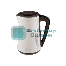 Чайник электрический LEONORD LE-1512 1.7 л, 2200 Вт, бежевый