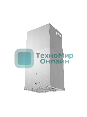 Вытяжка островная LEX Mono 400 нержавеющая сталь, 40 см, 850 куб. м/ч, 50 дБ