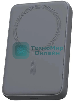 Портативный аккумулятор Aukey Magnetic 10000 Qi черный