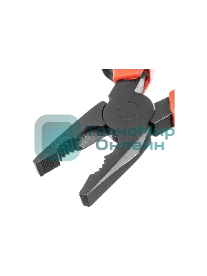 Плоскогубцы Matrix черный Nickel 200 мм, комбинированные, двухкомпонентные рукоятки