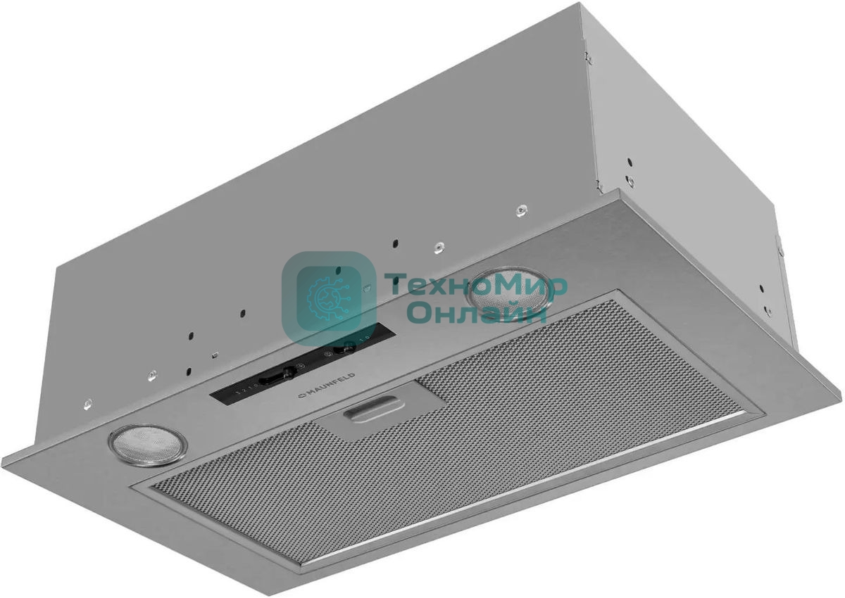 Вытяжка полновстраиваемая Maunfeld Crosby Light 5028, нержавеющая сталь, 50 см, 850 куб. м/ч, 55 дБ