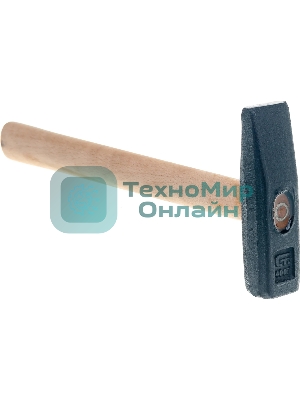 Молоток слесарный Сибртех 400 г, квадратный боек, деревянная рукоятка