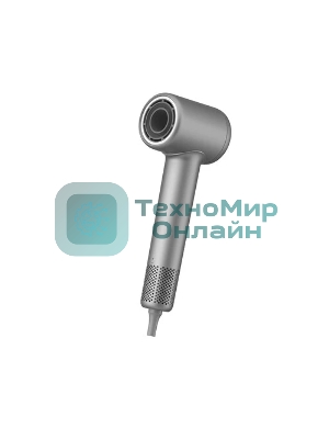 Фен Deerma DEM-CF51W темно-серый, 1400 Вт, компактный, ионизация