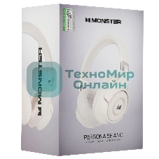 Беспроводные наушники MONSTER Persona SE ANC бежевый, полноразмерные, Bluetooth, активное шумоподавление, до 70 ч