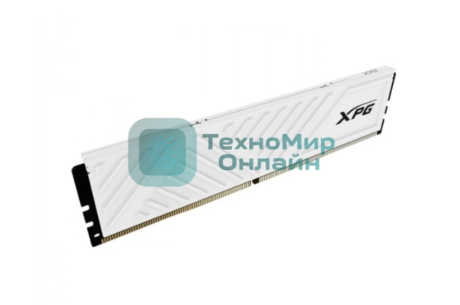 Оперативная память XPG Gammix D35, DDR4, 32GB, 3200MHz, CL16, UDIMM, с радиатором, белый