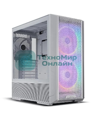 Компьютерный корпус Lian-Li Lancool 216 белый без БП ATX 2xUSB 3.0 audio bott PSU