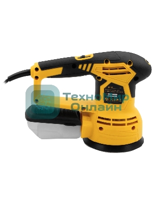 Эксцентриковая шлифовальная машина Denzel OS-125, 450 Вт, 6000-12000 об/мин