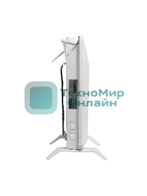 Конвектор Denzel XCE-1000 белый, 1000 Вт, 15 м2, термостат