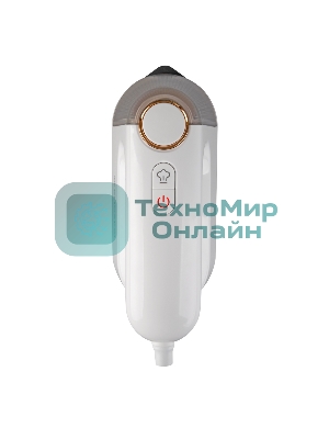 Отпариватель для одежды компактный Endever Odyssey Q-459, белый, мощность 1300 Вт, производительность пара 25 г/мин, емкость бака 0,1л