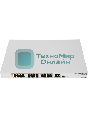 Маршрутизатор MIKROTIK CRS328-24P-4S+RM 24 SFP+