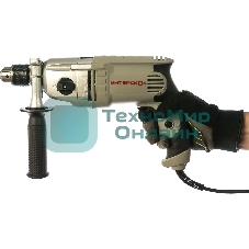 Дрель ударная ИНТЕРСКОЛ ДУ-13/810ЭР 150.1.3.00 810Вт,ВЗП-13мм,2000о/м,32000уд/м,2 режим,3.2кг