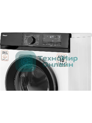 Стиральная машина Weissgauff WM 45127 DC Inverter Steam белый, загрузка фронтальная 7 кг, 1200 об/мин., класс: А+++