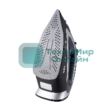 Утюг BBK ISE-2405 черный/серебро, 2400 Вт, 45 г/мин, 170 г/мин, 320 мл