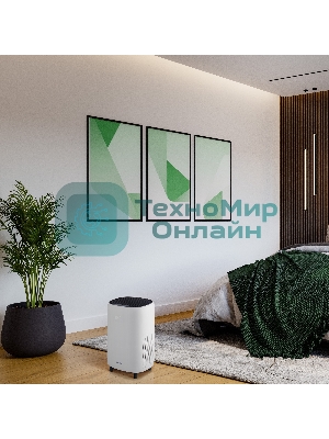 Очиститель воздуха Ballu AP-130 белый, 25 м², HEPA-фильтр, угольный фильтр, фотокаталитический фильтр, ионизация