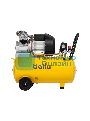 Компрессор поршневой воздушный масляный Ballu BCD-50-400 желтый