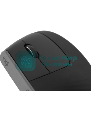 Мышь беспроводная/проводная Logitech MX Vertical графитовый, 4000 dpi, радиоканал, Bluetooth, USB, кнопки - 6