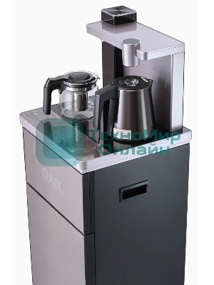 Кулер для воды AEL Teabar LK-AEL-52a, нижняя загрузка, нагрев 100 °С, без охлаждения, розовый/черный