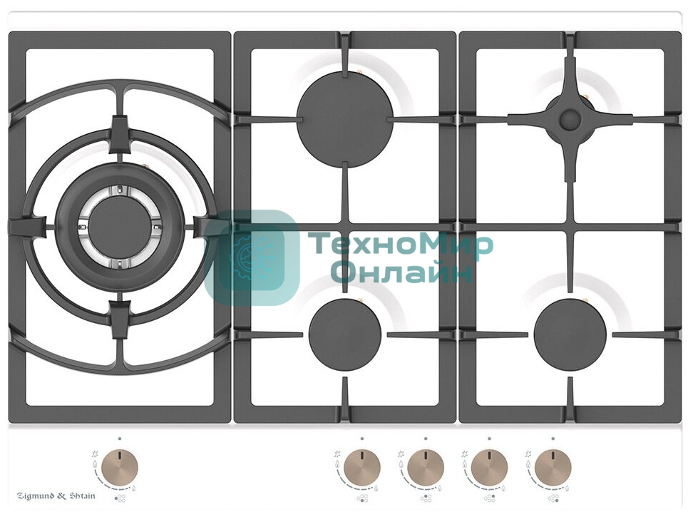 Газовая варочная панель Zigmund & Shtain G 14.7 W
