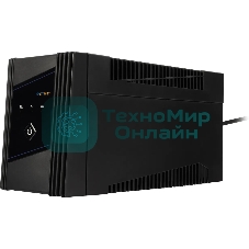 Источник бесперебойного питания SMARTWATT UPS UNI 450 черный 450/250 ВА/Вт, линейно-интерактивный, напольный, LED индикация, Shuko CEE7/4 - 2 шт.