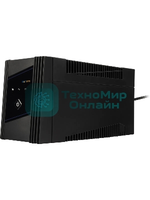 Источник бесперебойного питания SMARTWATT UPS UNI 450 черный 450/250 ВА/Вт, линейно-интерактивный, напольный, LED индикация, Shuko CEE7/4 - 2 шт.