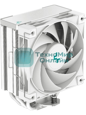 Кулер для процессора DEEPCOOL AK400 WH белый, 120 мм, алюминий/медь, 1850 об/мин, 29 дБ, 4 pin, 220 Вт, 155 мм