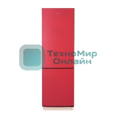 Холодильник Бирюса H6127 красный двухкамерный 245/100л морозилка снизу