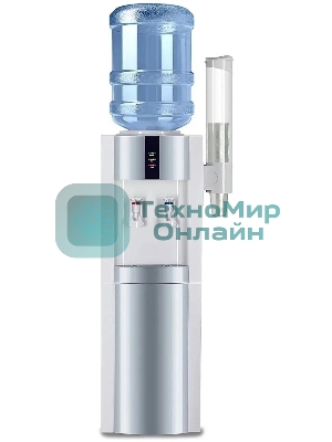 Кулер для воды AEL LD-AEL-47c, верхняя загрузка, нагрев 90 °С, охлаждение 15 °С, голубой/серебристый