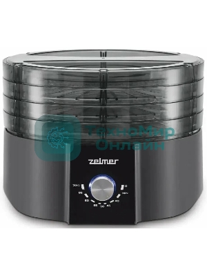 Сушильная машина Zelmer FOOD ZFD1004 черный