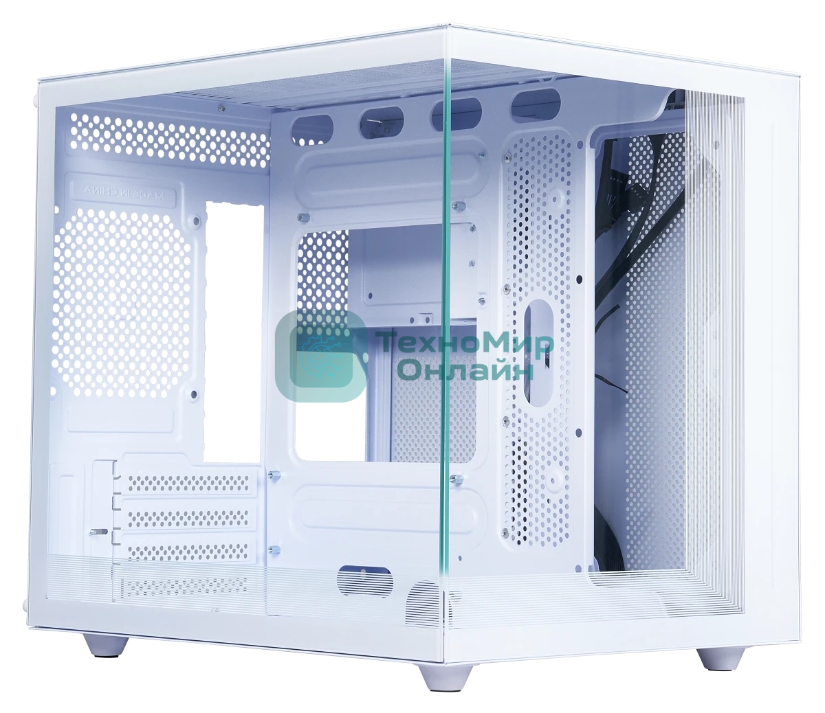 Компьютерный корпус DEFENDER NovaCube белый,mATX,3fan,switch&M/BSynс