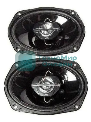 Колонки автомобильные JVC CS-J6930 400Вт 92дБ 4Ом 15x23см (6x9дюйм) (ком.:2кол.) коаксиальные трехполосные