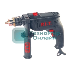Дрель P.I.T. ударная 600Вт, ключевой патрон 13мм PSB13-C6