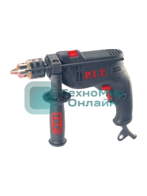 Дрель P.I.T. ударная 600Вт, ключевой патрон 13мм PSB13-C6