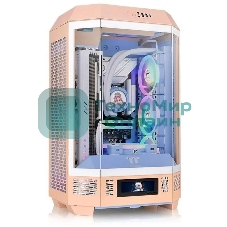 Компьютерный корпус Thermaltake The Tower 300 розовый без БП miniITX 8x120мм 6x140мм 2xUSB 3.0 audio bott PSU
