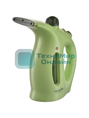 Отпариватель Viconte VC-122 зеленый, 1900 Вт, 20 г/мин, 280 мл