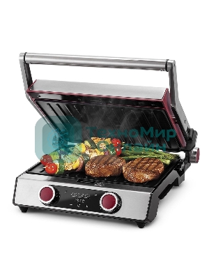 Электрогриль Kitfort КТ-3631 серебристый