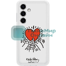 Чехол (клип-кейс) для Samsung Galaxy S24+ Flipsuit Case S24+ белый/прозрачный (EF-MS926CWEGRU)
