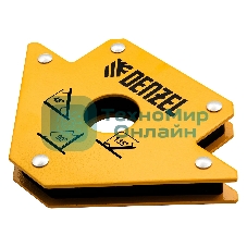 Фиксатор магнитный для сварочных работ Denzel усилие 50 LB