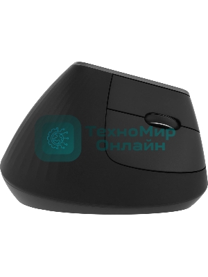 Мышь беспроводная/проводная Logitech MX Vertical графитовый, 4000 dpi, радиоканал, Bluetooth, USB, кнопки - 6