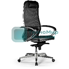 Кресло Метта Comfort S Infinity Easy Clean сет./экокожа с подголов. крестов. металл хром (комплект 1 шт)