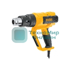 Фен технический Denzel HG-2000E, 2000 Вт, 2 режима, LCD дисплей