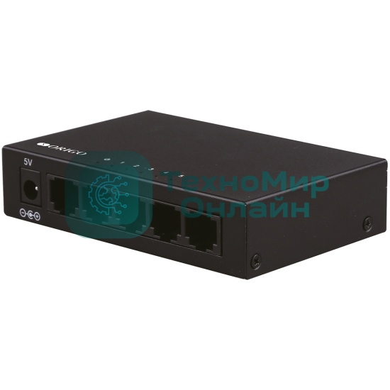 Коммутатор ORIGO Unmanaged switch, 5x1000Base-T, metal case