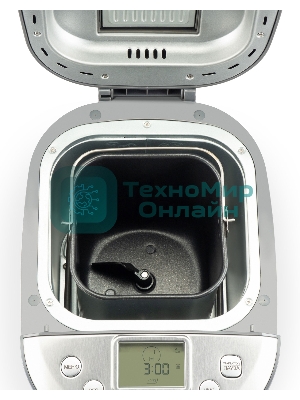 Хлебопечка Hyundai HYBM-4082 550 Вт, серый/серебристый